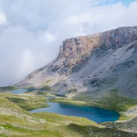 Озеро Турье и озеро Бурное :: Сергей Сабешкин