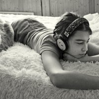 Ангелина и кошка :: СЮ 