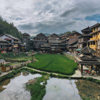 Деревня в провинции Гуйчжоу, Китай :: Дмитрий 