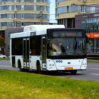 Чебоксары. Городской автобус "Лотос - 206" на ул. Калинина. :: Пётр Чернега Чебоксары. Городской автобус "Лотос - 206" на ул. Калинина. :: Пётр Чернега