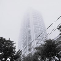 высотка в тумане :: Александр Чашин