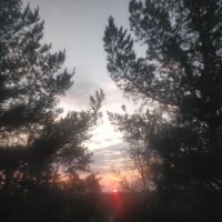 Закат в Жосалах :: Андрей Хлопонин Закат в Жосалах :: Андрей Хлопонин