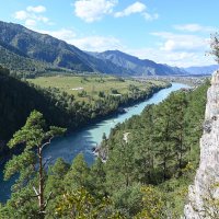 В воротах Катуни :: Валерий Медведев В воротах Катуни :: Валерий Медведев