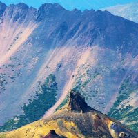 Карамкенская корона (вид с горы Армек) :: Александр Чашин Карамкенская корона (вид с горы Армек) :: Александр Чашин