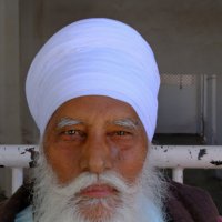 Белый тюрбан у сикха :: Георгий А Белый тюрбан у сикха :: Георгий А