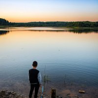 На вечерней зорьке. :: Дмитрий Печенкин
