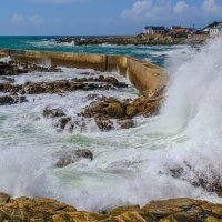 Мини шторм на минимальном отливе :: Георгий А