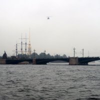 Биржевой мост. Петропавловская крепость. :: zavitok * Биржевой мост. Петропавловская крепость. :: zavitok *