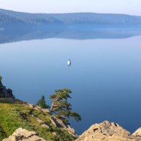 Летнее утро на озере Тургояк. :: Алексей Трухин Летнее утро на озере Тургояк. :: Алексей Трухин