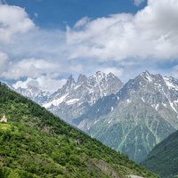 Природа Сванетии, Грузия. :: Дина Евсеева