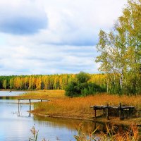 В заливе р.Кама :: Александр Щеклеин