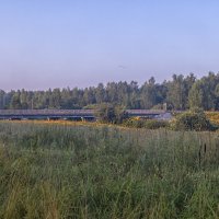 Мост через речку :: Сергей Цветков Мост через речку :: Сергей Цветков