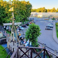 Вид на галеру Штандарт со смотровой площадки. :: Лия ☼ Вид на галеру Штандарт со смотровой площадки. :: Лия ☼