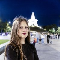 Ксения при свете фонарей /бб :: Евгений 