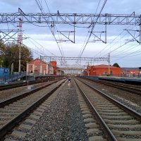 Станция. Пути-дороги... :: Мария Васильева