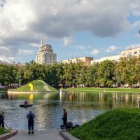 Патриаршие пруды, Москва :: Сергей Шатохин Патриаршие пруды, Москва :: Сергей Шатохин