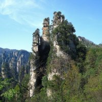 Чудесный скалистый пейзаж в парке Чжанцзяцзе (Горы Аватара). :: unix (Илья Утропов) Чудесный скалистый пейзаж в парке Чжанцзяцзе (Горы Аватара). :: unix (Илья Утропов)