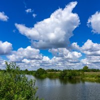 Облака над водой :: Владимир Иванович