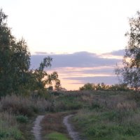 Дорога и закат. :: сергей ермошкин