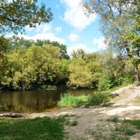 Сельский пляж :: Леонид Иванчук