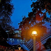 Огонек в ночи... :: Vladimir Semenchukov