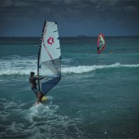 Израиль УТРО 2025г, Пляж Бат-Галим :: ujgcvbif 