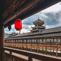 Мосты фэнъюй, или мосты ветра и дождя народности дун в Гуйчжоу :: Дмитрий Мосты фэнъюй, или мосты ветра и дождя народности дун в Гуйчжоу :: Дмитрий