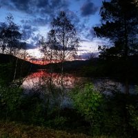 Енисей перед закатом :: Алексей Ильичёв