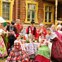 Купеческое гуляние на даче Адмирала Прибыткова :: Сергей Панасюк