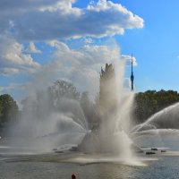 Фонтан Золотой колос на ВДНХ :: Анастасия Смирнова