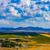 «Ширь казахских степей» :: Алтынбек Картабай 