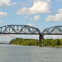 Обские мосты Новосибирска :: Татьяна Лютаева