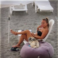 Дама с собачкой :: AZ east3 Дама с собачкой :: AZ east3