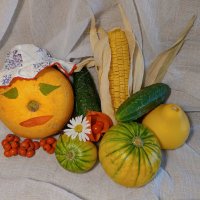 Тыква и её подданные :: Любовь Сахарова