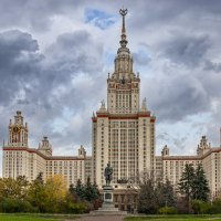 Главное здание МГУ на Воробьёвых горах. :: Aleksey Afonin