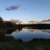 Закат на пруду :: Андрей Лукьянов