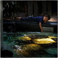 Летний сад. Мальчик и фонтан :: Станислав Лебединский