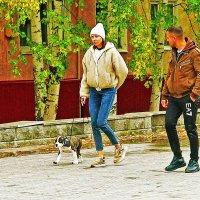 Сентябрь...Втроем нам веселее! :: Владимир 