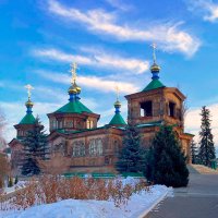 Свято-Тротцкая церковь в г.Каракол. Кыргызстан. :: Ирина С