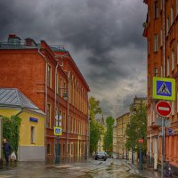 Москва, осень, дождь. :: Lado 