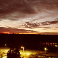 закат парк вход :: Владимир закат парк вход :: Владимир