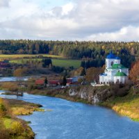 Георгиевская церковь в с Слобода :: Евгений Тарасов Георгиевская церковь в с Слобода :: Евгений Тарасов