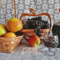 Виноград и яблоки! :: Валентина Нефёдова Виноград и яблоки! :: Валентина Нефёдова