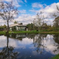 дом у пруда :: Galina 