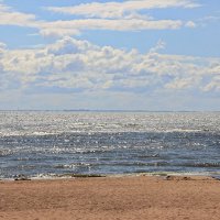 Серебряные воды Финского залива. :: Андрей Андреев Андреев