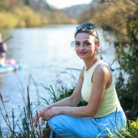 Девушка на берегу :: Сергей Винтовкин Девушка на берегу :: Сергей Винтовкин