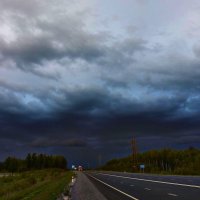 Осень...Грозовой вечер на Оленьем острове! :: Владимир Осень...Грозовой вечер на Оленьем острове! :: Владимир