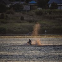 По вечерней волне :: Сергей Цветков По вечерней волне :: Сергей Цветков