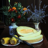 Натюрморт с дыней :: Роман Савоцкий