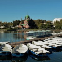 Лодочная станция в Останкино. :: Татьяна Помогалова